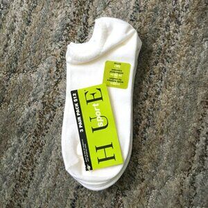 Hue Socks 3-pack in white - NWT